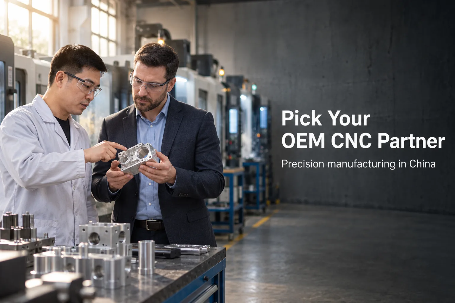OEM CNC Machining in China: How to Pick a Partner